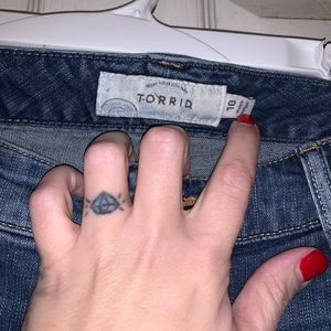 Torrid Boyfriend Jeans size 10